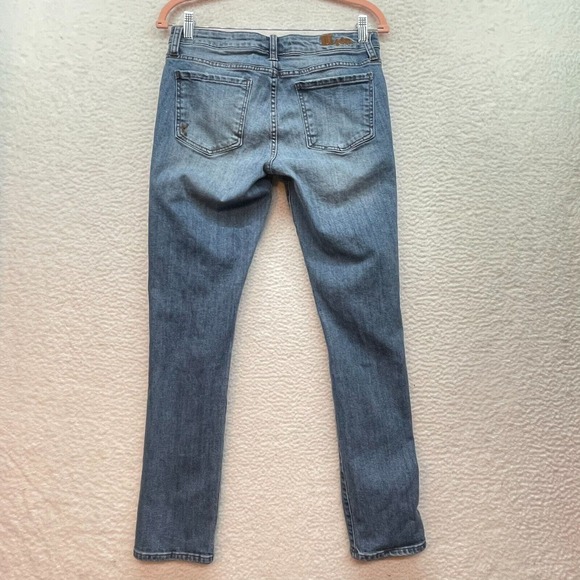 Kut From The Kloth Jeans Womens 6 Blue Katy Boyfriend Distressed Denim Stretch - Picture 2 of 14